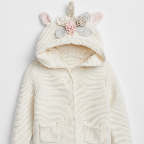 GAP Other - Baby Gap Brannon Knit Unicorn Sweater